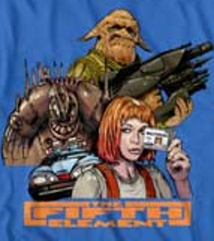 Group Fifth Element T-Shirt - Click Image to Close